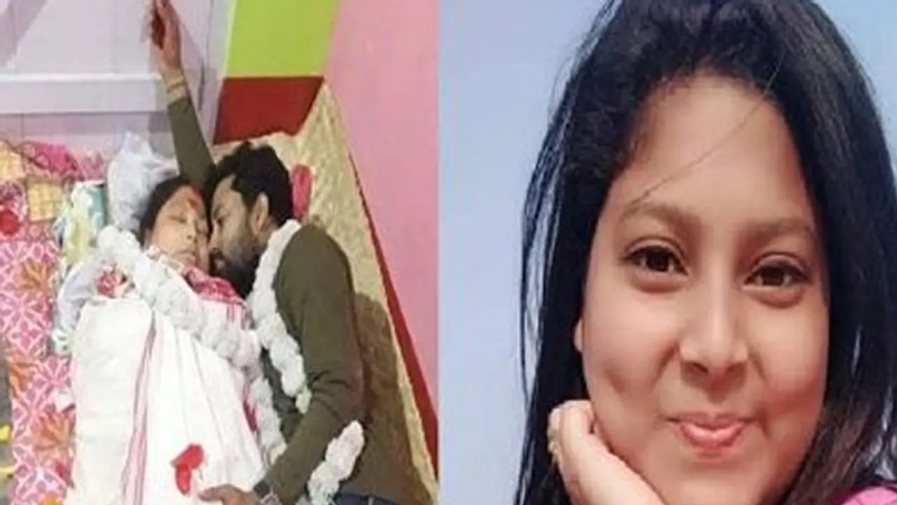 प्रेमिका की डेडबॉडी से की युवक ने शादी, मांग भरकर पहनाई माला और गले भी लगाया प्रेमिका की डेडबॉडी से की युवक ने शादी, मांग भरकर पहनाई माला और गले भी लगाया