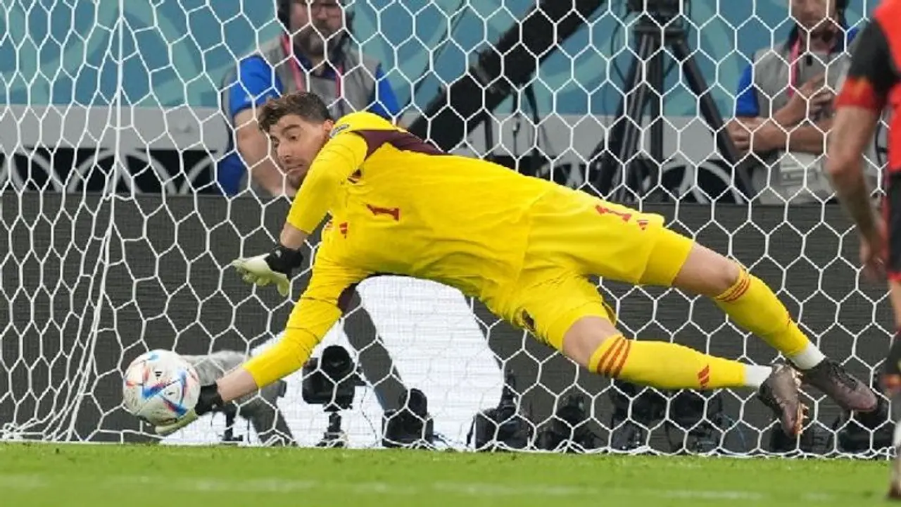 The great wall of Belgium! Fans go berserk after Courtois saves penalty in World Cup 2022 tie against Canada The great wall of Belgium! Fans go berserk after Courtois saves penalty in World Cup 2022 tie against Canada