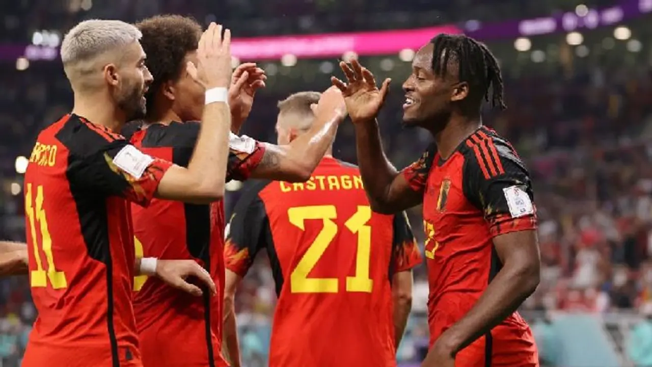 FIFA World Cup: ವಿಶ್ವ ನಂ.2 ಬಲಿಷ್ಠ ಬೆಲ್ಜಿಯಂ ಔಟ್, ಮೊರಾಕ್ಕೊ ಇನ್..! FIFA World Cup: ವಿಶ್ವ ನಂ.2 ಬಲಿಷ್ಠ ಬೆಲ್ಜಿಯಂ ಔಟ್, ಮೊರಾಕ್ಕೊ ಇನ್..!