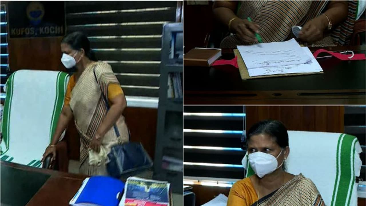 'ഭരണസ്തംഭനം ഒഴിവാക്കാനാണ് ചുമതലയേൽക്കുന്നത്.എല്ലാവരും അവരവരുടെ കടമകൾ നിവവേറ്റണം' കുഫോസ് ആക്ടിംഗ് വിസി 'ഭരണസ്തംഭനം ഒഴിവാക്കാനാണ് ചുമതലയേൽക്കുന്നത്.എല്ലാവരും അവരവരുടെ കടമകൾ നിവവേറ്റണം' കുഫോസ് ആക്ടിംഗ് വിസി