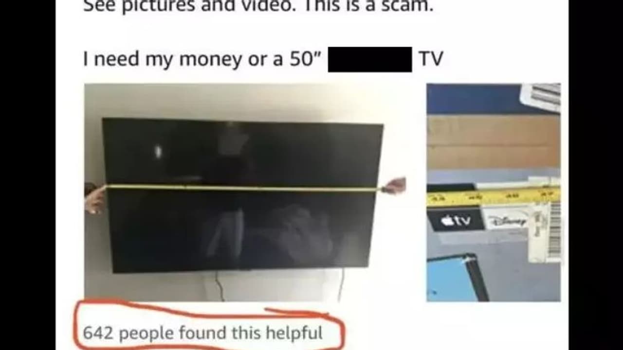 50 ഇഞ്ച് ടിവി ഓര്ഡര് ചെയ്തു, വന്നപ്പോള് '44 ഇഞ്ച്'; സംഭവിച്ചത് രസകരമായ അബദ്ധം! 50 ഇഞ്ച് ടിവി ഓര്ഡര് ചെയ്തു, വന്നപ്പോള് '44 ഇഞ്ച്'; സംഭവിച്ചത് രസകരമായ അബദ്ധം!