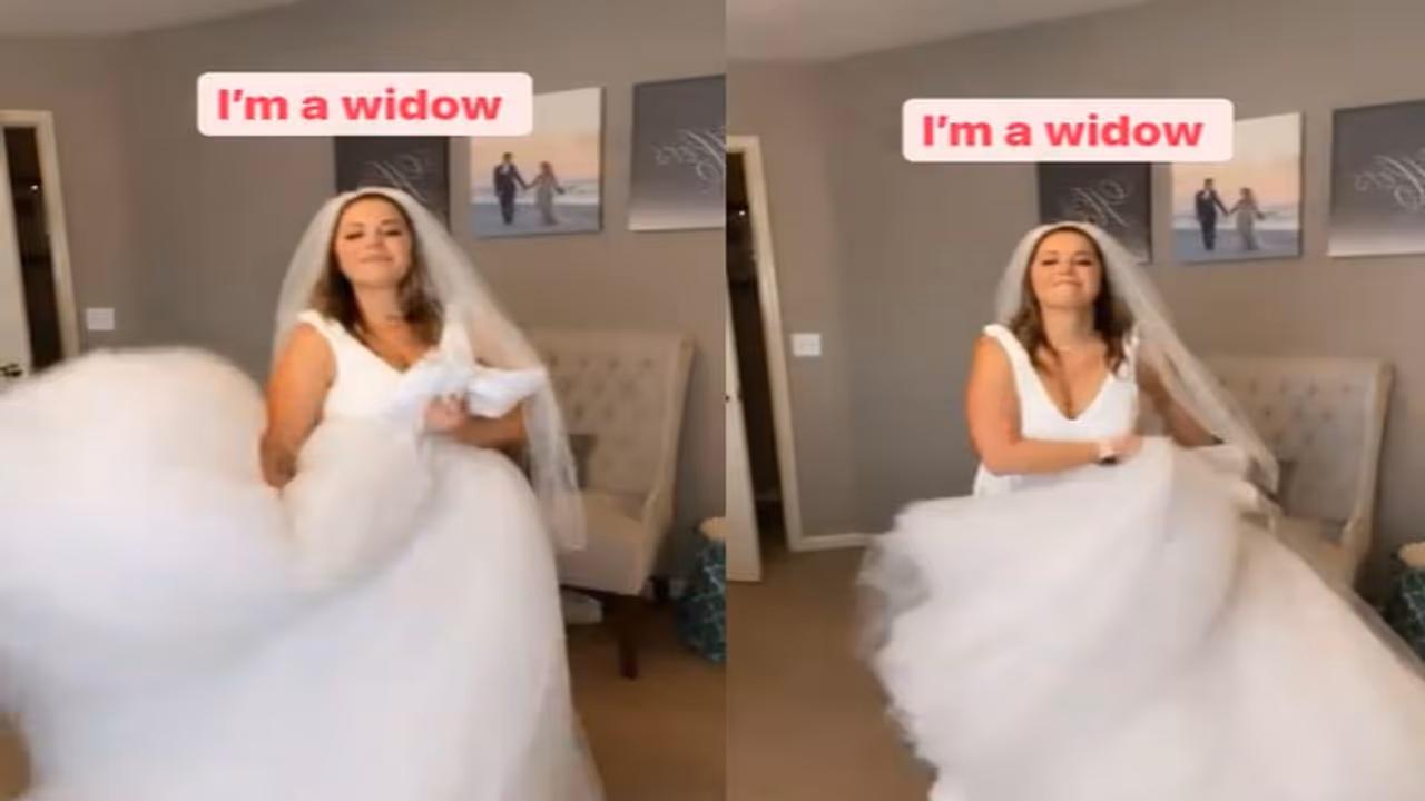 पति की मौत की कहानी बताते हुए विधवा कर रही थी डांस, Viral Video देख लोगों को आया चक्कर