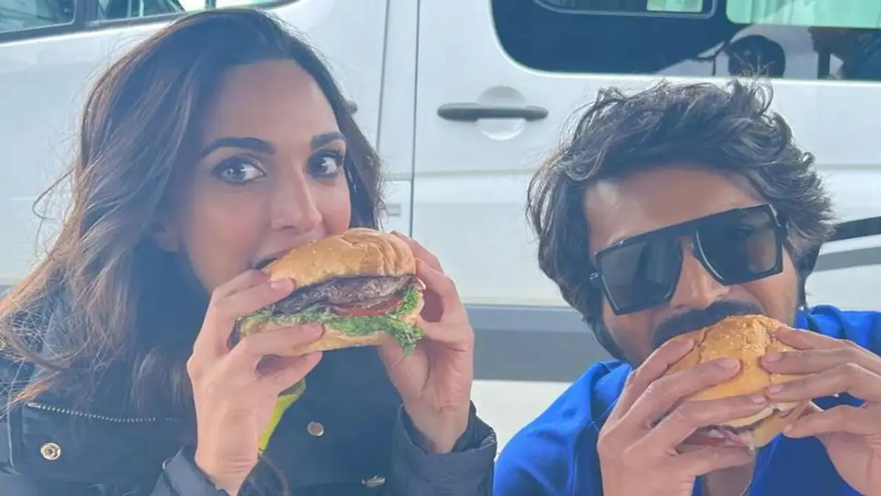 Kiara Advani, Ram Charan enjoy burgers during RC15 shoot in New Zealand