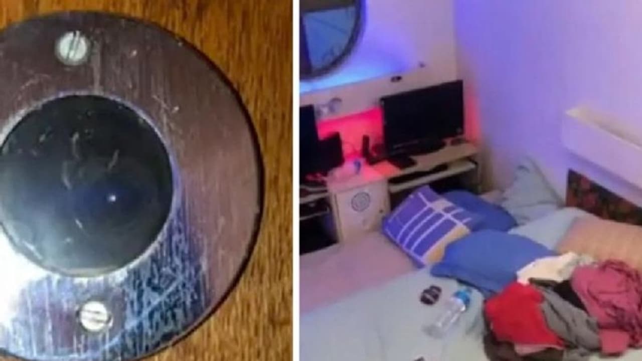 ഹോട്ടല് മുറിയിലെ ഒളിക്യാമറ കയ്യോടെ പൊക്കി യുവതിയും യുവാവും; ഒളിക്യാമറ എങ്ങനെ കണ്ടെത്താം? ഹോട്ടല് മുറിയിലെ ഒളിക്യാമറ കയ്യോടെ പൊക്കി യുവതിയും യുവാവും; ഒളിക്യാമറ എങ്ങനെ കണ്ടെത്താം?