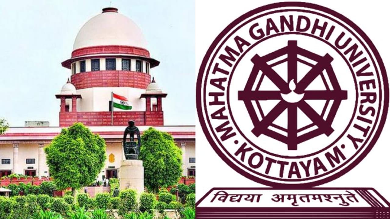 എം ജി സര്വ്വകലാശാല അധ്യാപക നിയമനം:പുതിയ മാനദണ്ഡം രൂപീകരിക്കണമെന്ന ഹൈക്കോടതി ഉത്തരവിന് സുപ്രീം കോടതി സ്റ്റേ എം ജി സര്വ്വകലാശാല അധ്യാപക നിയമനം:പുതിയ മാനദണ്ഡം രൂപീകരിക്കണമെന്ന ഹൈക്കോടതി ഉത്തരവിന് സുപ്രീം കോടതി സ്റ്റേ