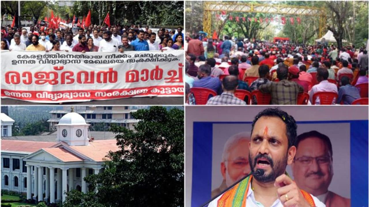 'രാജ്ഭവൻമാർച്ചിൽ പങ്കെടുത്ത സര്ക്കാര് ജീവനക്കാര്ക്കെതിരെ നടപടിക്ക് ജീവന് വച്ചതില് സന്തോഷം' കെസുരേന്ദ്രന് 'രാജ്ഭവൻമാർച്ചിൽ പങ്കെടുത്ത സര്ക്കാര് ജീവനക്കാര്ക്കെതിരെ നടപടിക്ക് ജീവന് വച്ചതില് സന്തോഷം' കെസുരേന്ദ്രന്