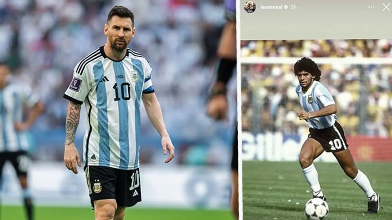 Seeking divine intervention! Fans pray Maradona's spirit guides Argentina to win over Mexico at World Cup 2022