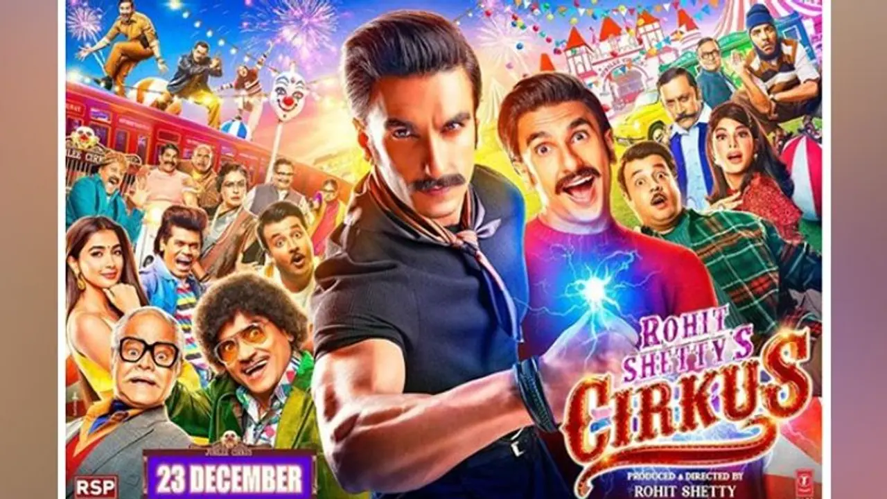 Cirkus: Ranveer Singh shares new quirky posters of Rohit Shetty film; Check out
