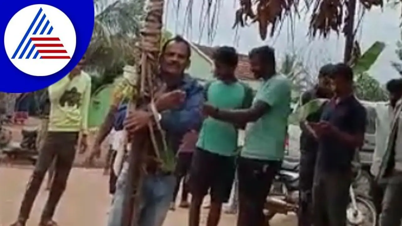 Chikkamagaluru: ಕ್ಯಾಬ್ ಚಾಲಕನಿಂದ ವಿದ್ಯಾರ್ಥಿನಿಯರ ಜೊತೆ ಅಸಭ್ಯ ವರ್ತನೆ: ಕಂಬಕ್ಕೆ ಕಟ್ಟಿ ಥಳಿತ