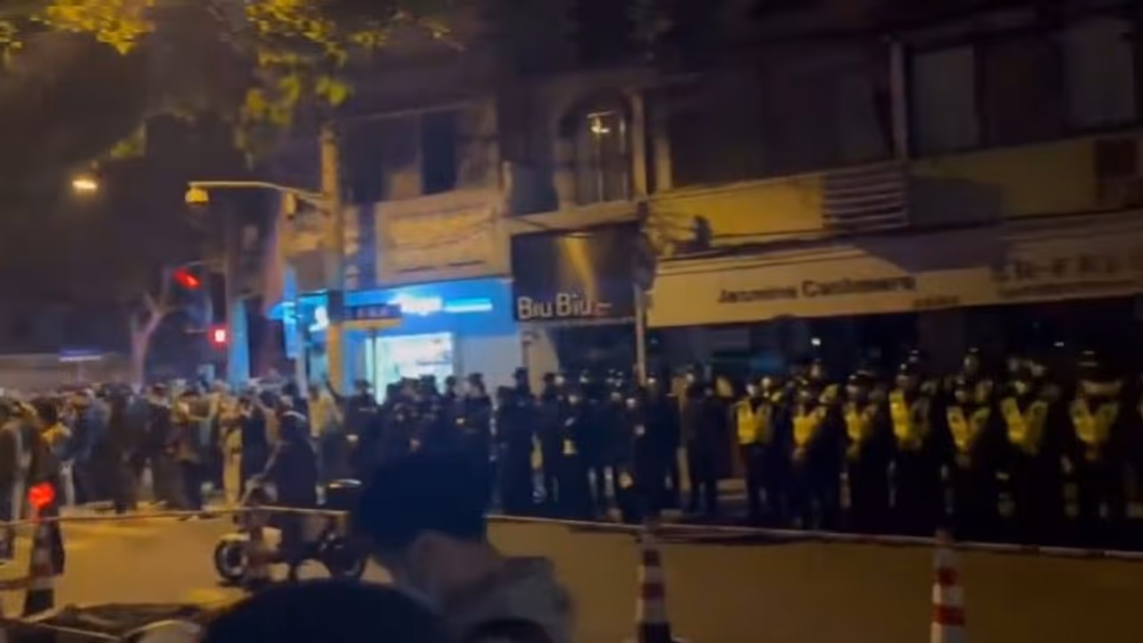 China's Covid 29 cases hit record high as people hold anti lockdown protests across country