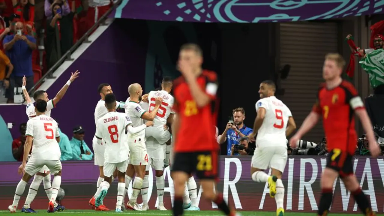 ബെല്‍ജിയത്തിനെതിരെ മൊറോക്കോയുടെ അട്ടിമറി ജയം; അഭിനന്ദിച്ച് ദുബായ് ഭരണാധികാരിയും കിരീടാവകാശിയും