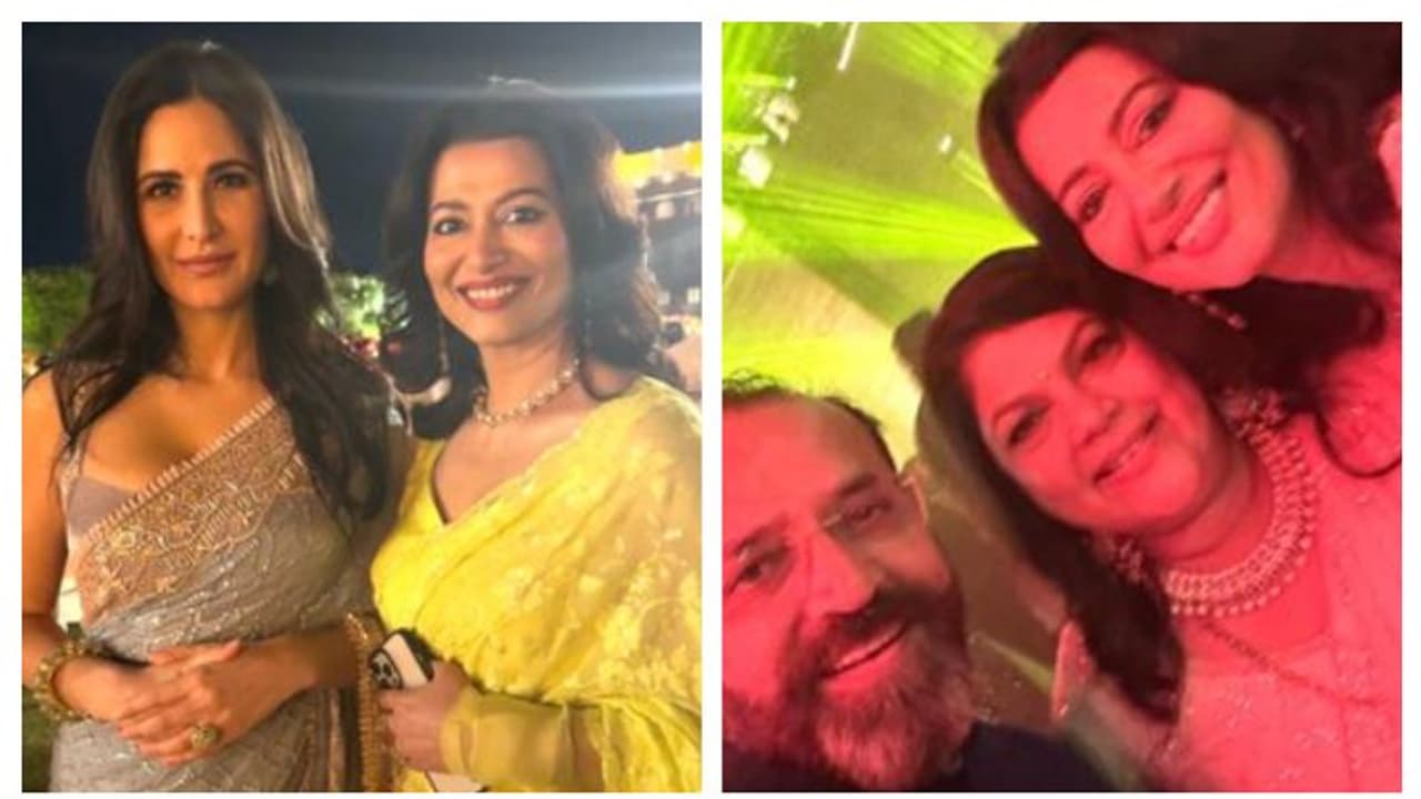 Katrina Kaif, Nykaa's founder Falguni Nayar attend wedding in Jodhpur; pictures go viral Katrina Kaif, Nykaa's founder Falguni Nayar attend wedding in Jodhpur; pictures go viral