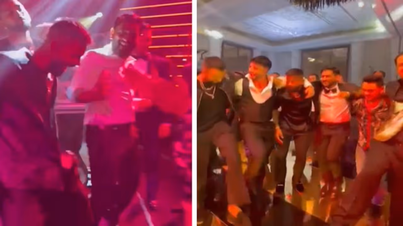 हार्दिक पांड्या के साथ मिलकर धोनी ने की 'गंदी बात', वायरल हो रहा वीडियो