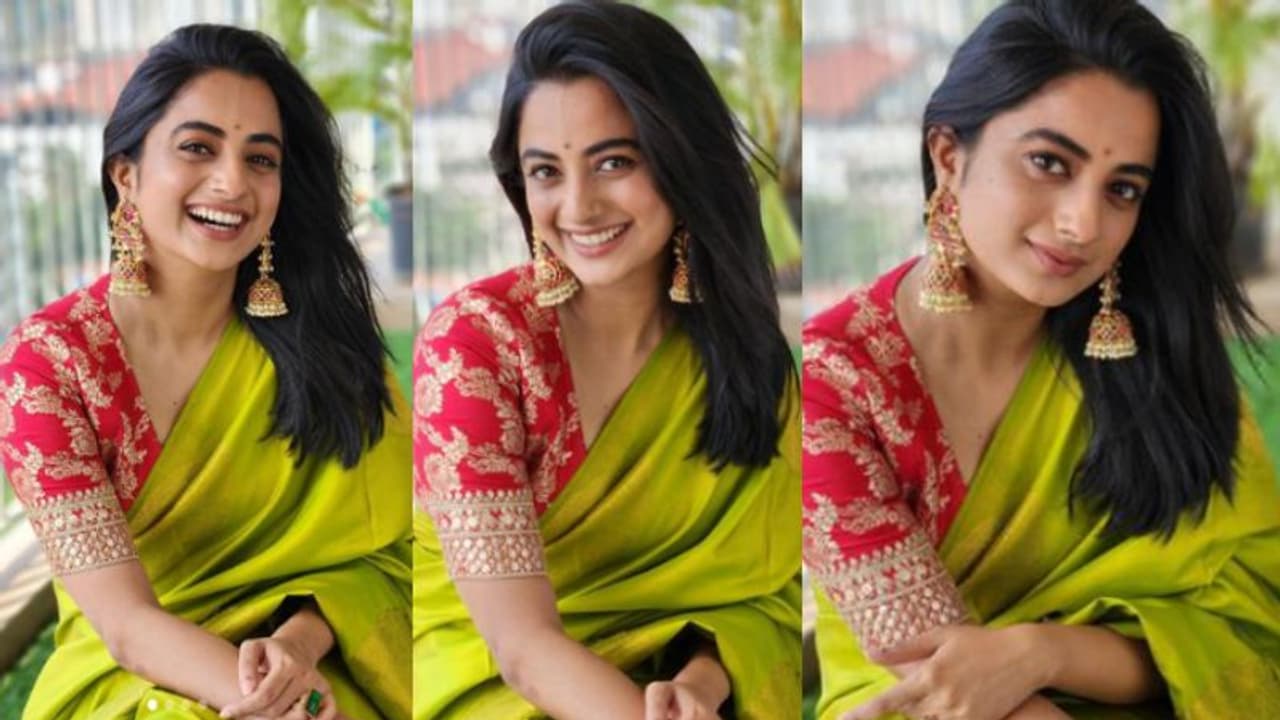 ഗ്രീന്‍ സാരിയില്‍ സുന്ദരിയായി നമിത പ്രമോദ്; ചിത്രങ്ങള്‍ വൈറല്‍