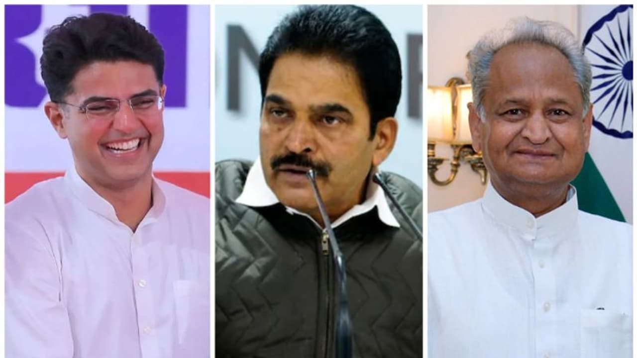 രാജസ്ഥാൻ പ്രതിസന്ധി; കെ സി വേണു​ഗോപാൽ ഇന്നെത്തും, നേതാക്കൾക്കെതിരെ നടപടിയുണ്ടായേക്കും? 