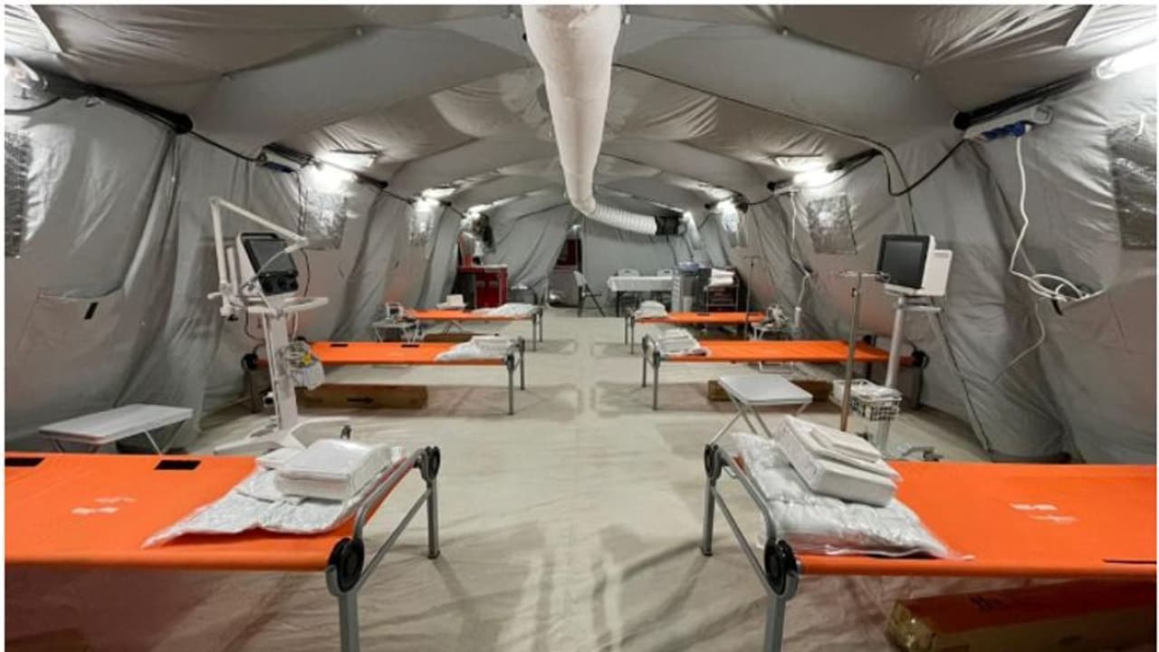 സൗദി ഖത്തർ അതിർത്തിയിൽ 50 കിടക്കകളുള്ള മൊബൈൽ ആശുപത്രി സജ്ജം