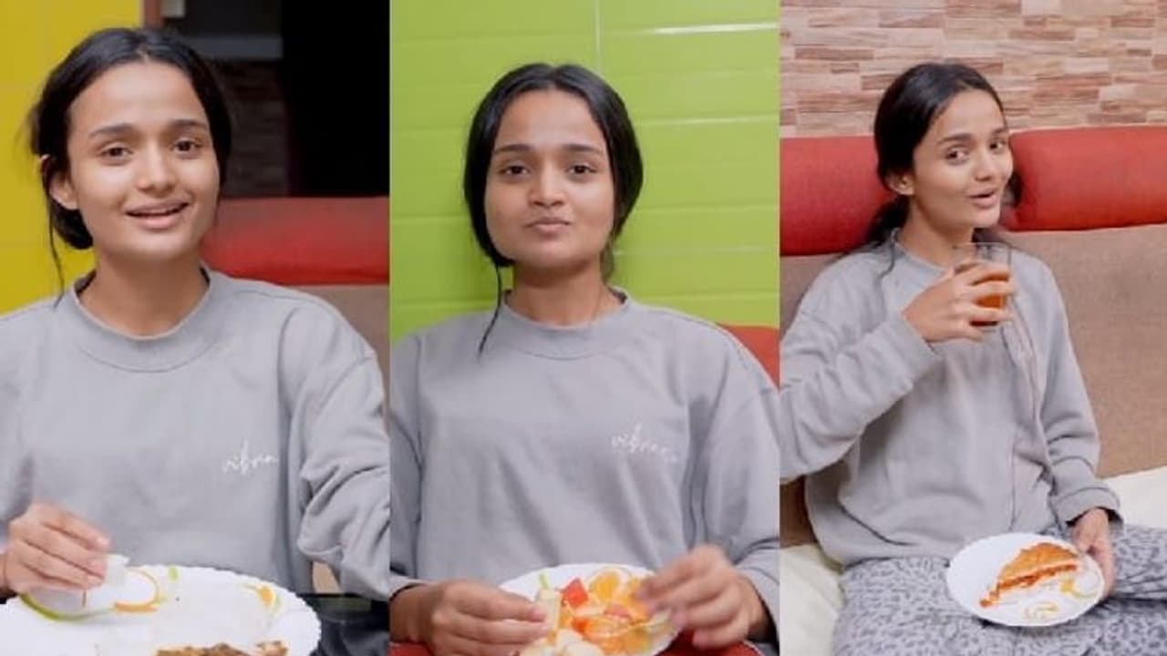 തടി വയ്ക്കാനുള്ള കഠിന പരിശ്രമത്തിൽ മീനാക്ഷി; വീഡിയോ