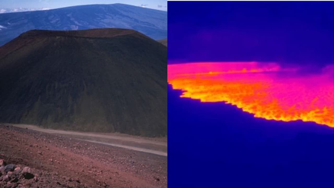 4 ദശാബ്ദത്തിനിടയില്‍ ആദ്യം; ലോകത്തിലെ ഏറ്റവും വലിയ സജീവ അഗ്നിപര്‍വ്വതം തീ തുപ്പി തുടങ്ങി