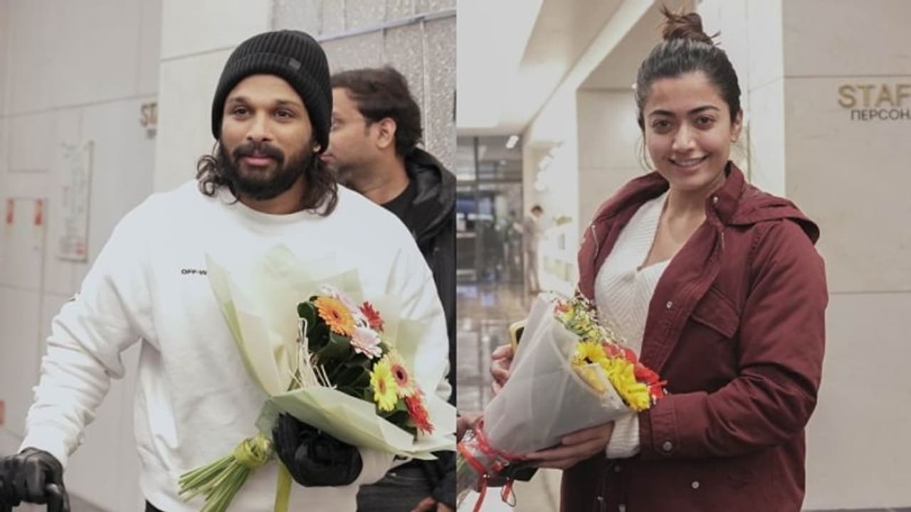 ಅಲ್ಲು ಅರ್ಜುನ್ ಜೊತೆ ರಷ್ಯಾಗೆ ಹಾರಿದ ರಶ್ಮಿಕಾ ಮಂದಣ್ಣ; ಫೋಟೋ ವೈರಲ್ ಅಲ್ಲು ಅರ್ಜುನ್ ಜೊತೆ ರಷ್ಯಾಗೆ ಹಾರಿದ ರಶ್ಮಿಕಾ ಮಂದಣ್ಣ; ಫೋಟೋ ವೈರಲ್