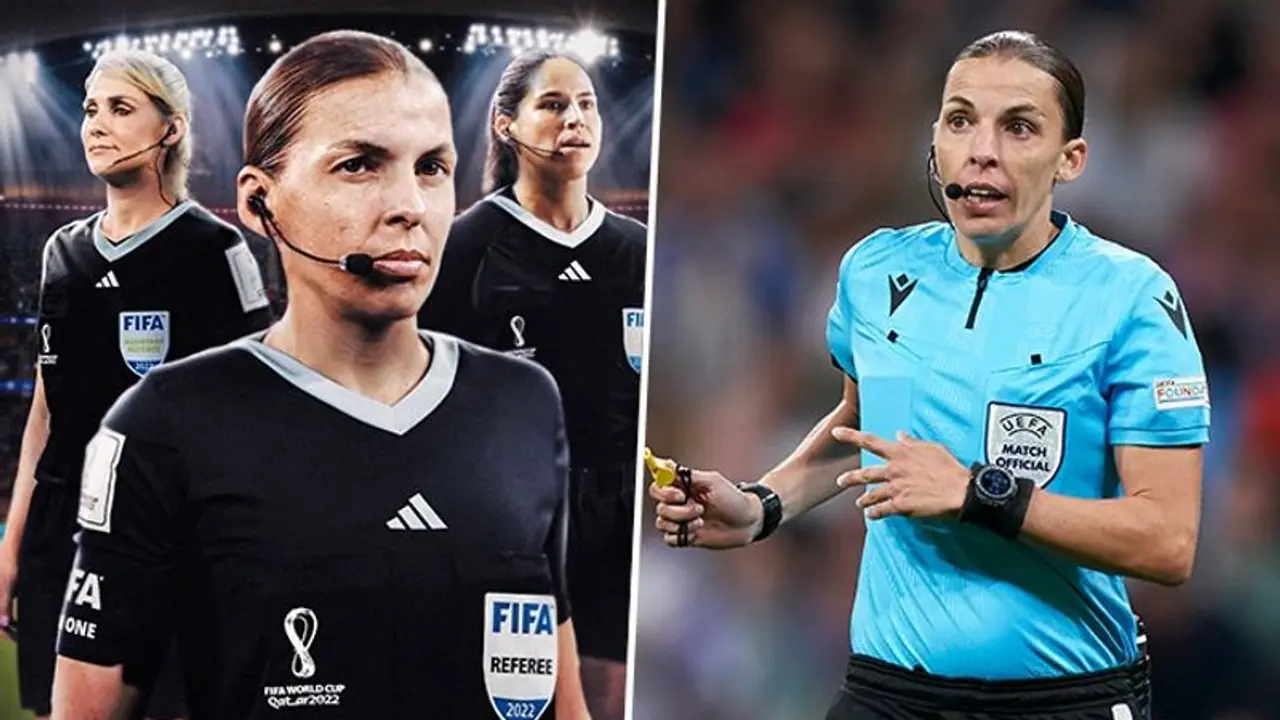 Stephanie Frappart, first woman set to referee men's World Cup game, takes social media by storm Stephanie Frappart, first woman set to referee men's World Cup game, takes social media by storm
