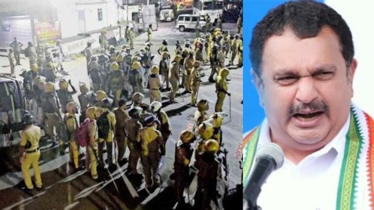 പൊലീസ് സ്റ്റേഷൻ അക്രമിച്ചവർക്കെതിരെ കർശന നടപടി വേണമെന്ന് കെ.മുരളീധരൻ പൊലീസ് സ്റ്റേഷൻ അക്രമിച്ചവർക്കെതിരെ കർശന നടപടി വേണമെന്ന് കെ.മുരളീധരൻ