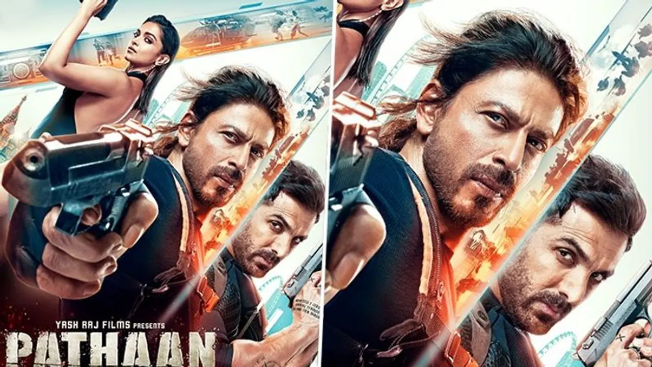 Pathaan poster: Shah Rukh Khan, Deepika Padukone, John Abraham's film release date out Pathaan poster: Shah Rukh Khan, Deepika Padukone, John Abraham's film release date out