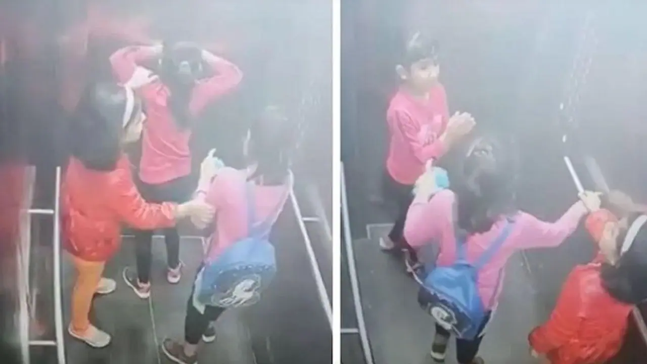 गाजियाबाद: 11वें फ्लोर पर लिफ्ट अटकने से 3 मासूम बच्चियों का रो रोकर बुरा हाल, हाथ जोड़कर कर रही थी प्रार्थना गाजियाबाद: 11वें फ्लोर पर लिफ्ट अटकने से 3 मासूम बच्चियों का रो रोकर बुरा हाल, हाथ जोड़कर कर रही थी प्रार्थना