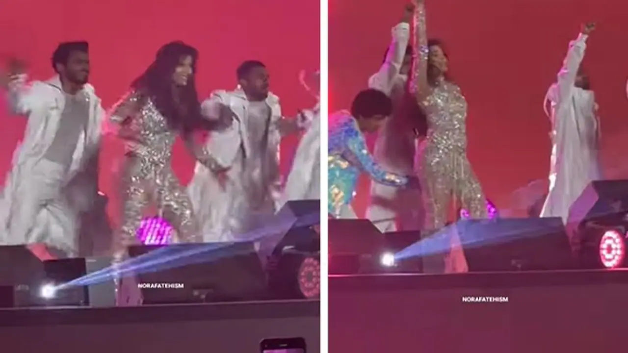 फीफा के मंच पर थिरक रही थी नोरा, तभी बैकग्राउंड डांसर ने की 'अश्लील हरकत', वायरल हुआ वीडियो फीफा के मंच पर थिरक रही थी नोरा, तभी बैकग्राउंड डांसर ने की 'अश्लील हरकत', वायरल हुआ वीडियो