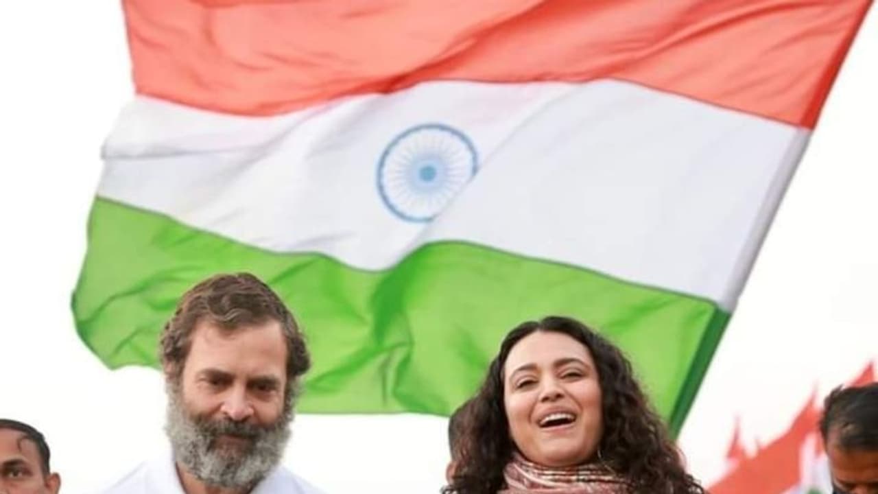Swara Bhasker latest to join celebrity bandwagon at Rahul Gandhi's Bharat Jodo Yatra
