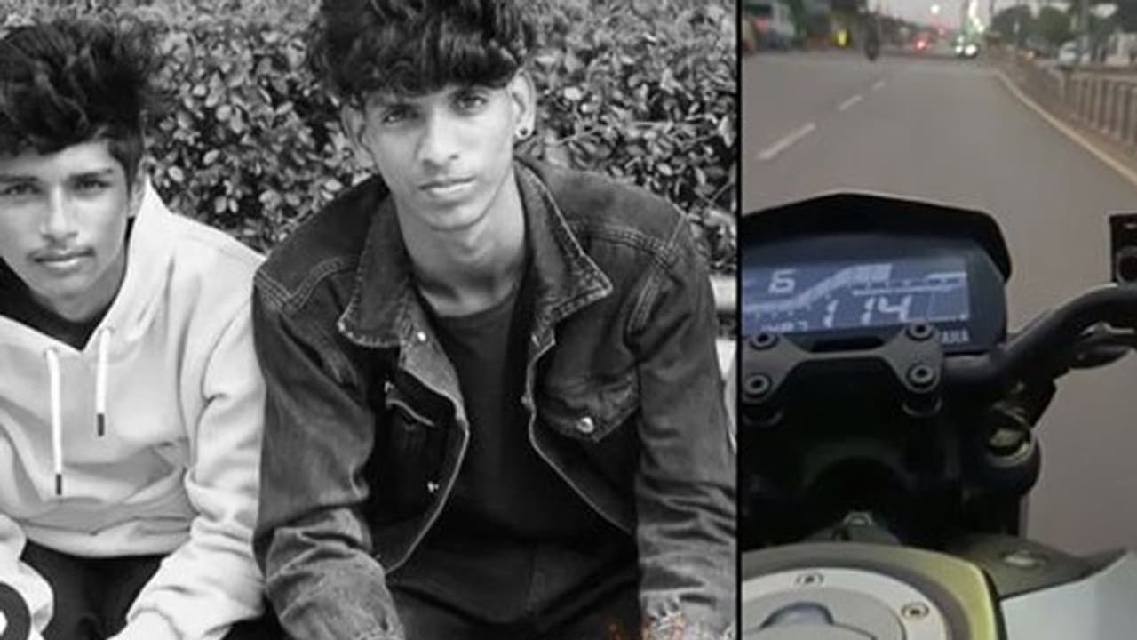 வீடியோ பதிவு செய்த படி 114 கி.மீ வேகத்தில் பைக்கில் சென்ற போது விபத்து.. படுகாயமடைந்த இளைஞர்கள் உயிரிழப்பு.!