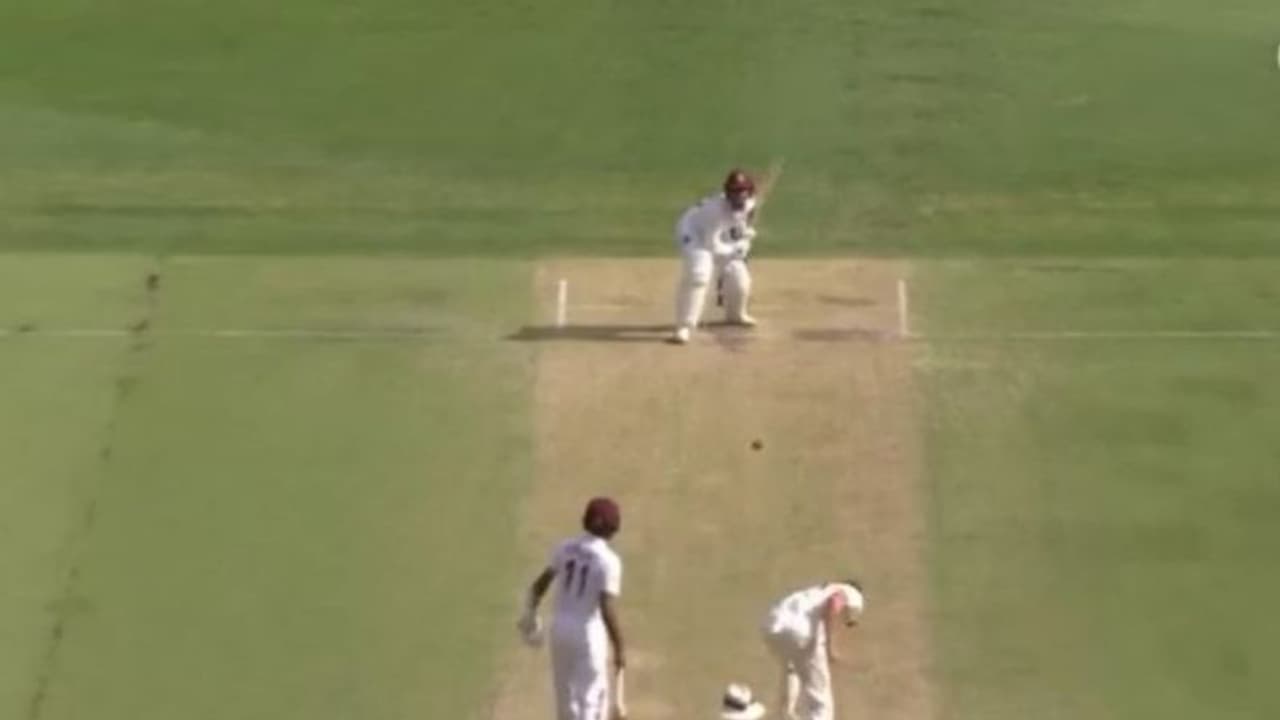 तेग नरायन चंद्रपॉल ने दिलाई पिता की याद, तीनों स्टंप्स दिखाकर लगाए करारे शॉट्स