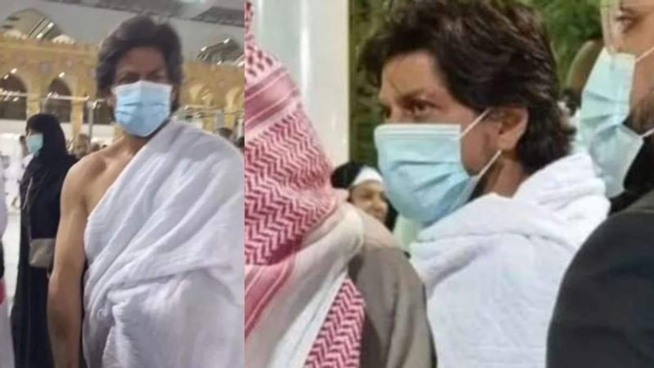 ഉംറ നിർവ്വഹിച്ച് ഷാരൂഖ് ഖാൻ; വീഡിയോകളും ചിത്രങ്ങളും വൈറൽ