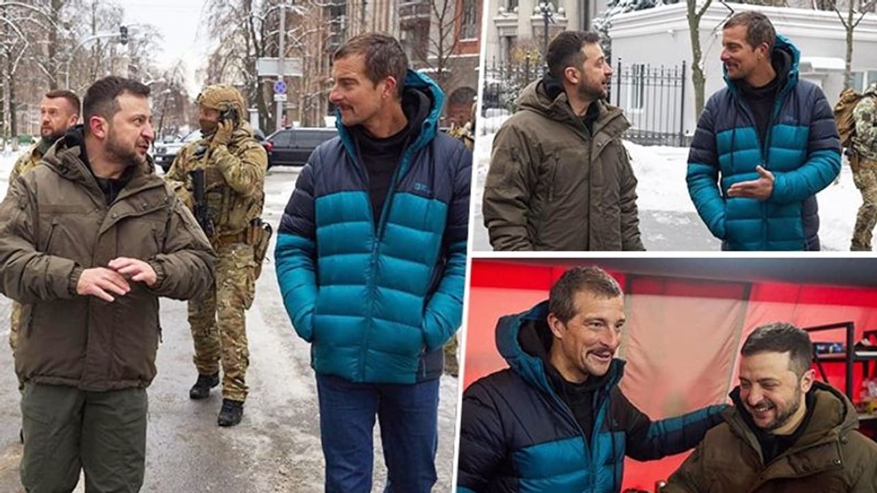 'Experience like no other': Bear Grylls on meeting Ukraine President Volodymyr Zelensky 'Experience like no other': Bear Grylls on meeting Ukraine President Volodymyr Zelensky