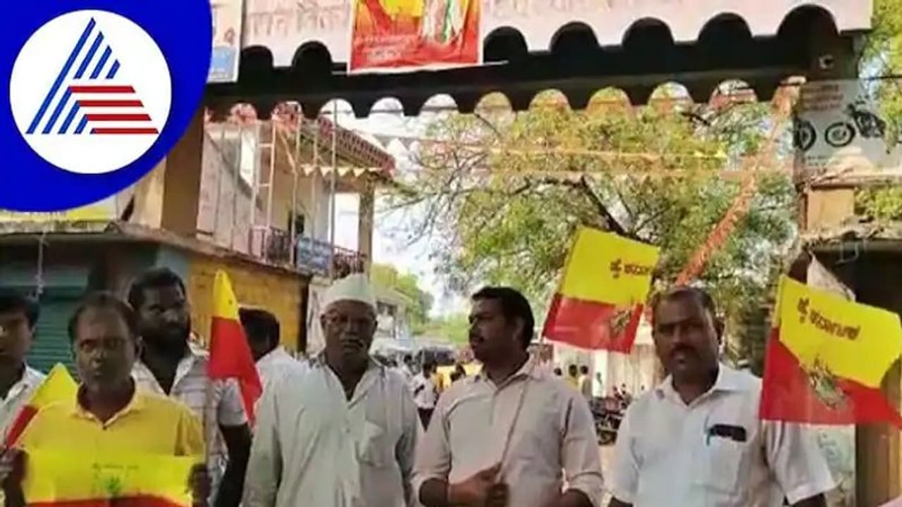 ಮಹಾರಾಷ್ಟ್ರ ಕ್ಯಾತೆಗೆ ಸೊಲ್ಲಾಪುರ ಗಡಿಯಲ್ಲಿ ಕನ್ನಡಿಗರ ಗುಟುರು..!