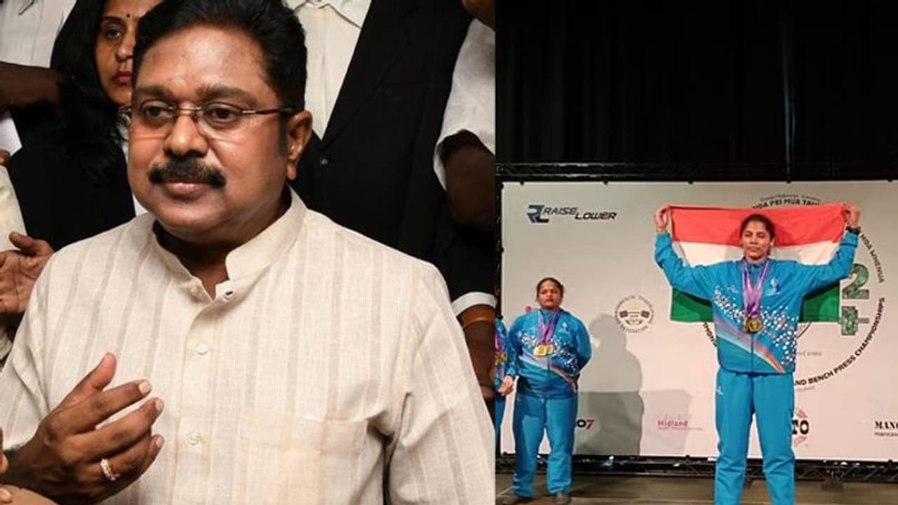 தங்கப்பதக்கம் வென்று தந்தையை இழந்த வீராங்கனை லோகப்பிரியா.. கலங்கிய டிடிவி.தினகரன்..! தங்கப்பதக்கம் வென்று தந்தையை இழந்த வீராங்கனை லோகப்பிரியா.. கலங்கிய டிடிவி.தினகரன்..!