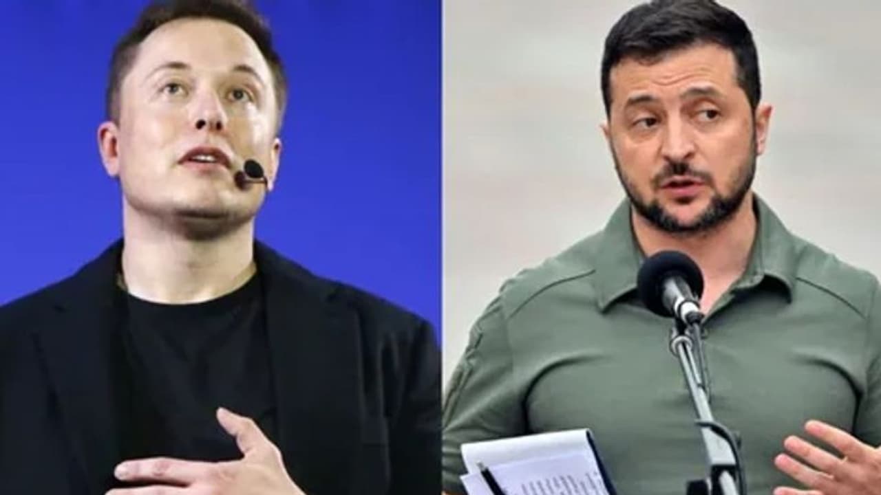ഇലോണ് മസ്കിനെതിരെ രൂക്ഷമായ പ്രതികരണവുമായി സെലെൻസ്കി ഇലോണ് മസ്കിനെതിരെ രൂക്ഷമായ പ്രതികരണവുമായി സെലെൻസ്കി