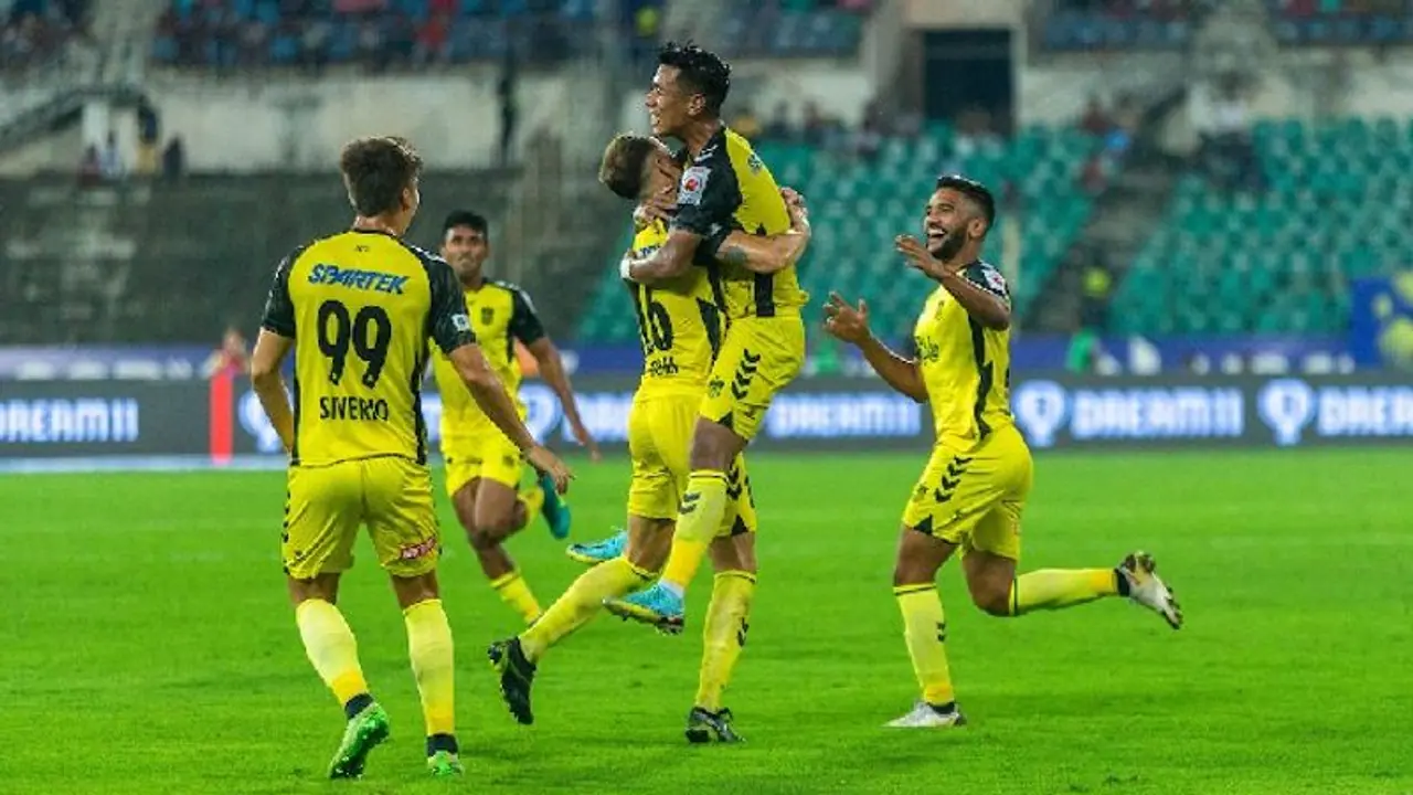 ISL 2022 23: Defending Champions Hyderabad FC surge to second spot after clinical win against Chennaiyin FC ISL 2022 23: Defending Champions Hyderabad FC surge to second spot after clinical win against Chennaiyin FC