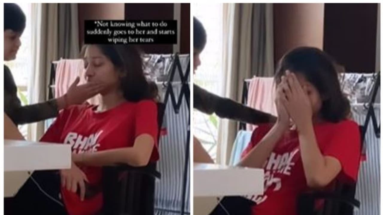 అంతా బాగానే ఉంటుంది అక్క.. ఏడుస్తూంటే ఓదార్చిన బుడ్డోడు.. వైరల్ అవుతున్న వీడియో.. అంతా బాగానే ఉంటుంది అక్క.. ఏడుస్తూంటే ఓదార్చిన బుడ్డోడు.. వైరల్ అవుతున్న వీడియో..