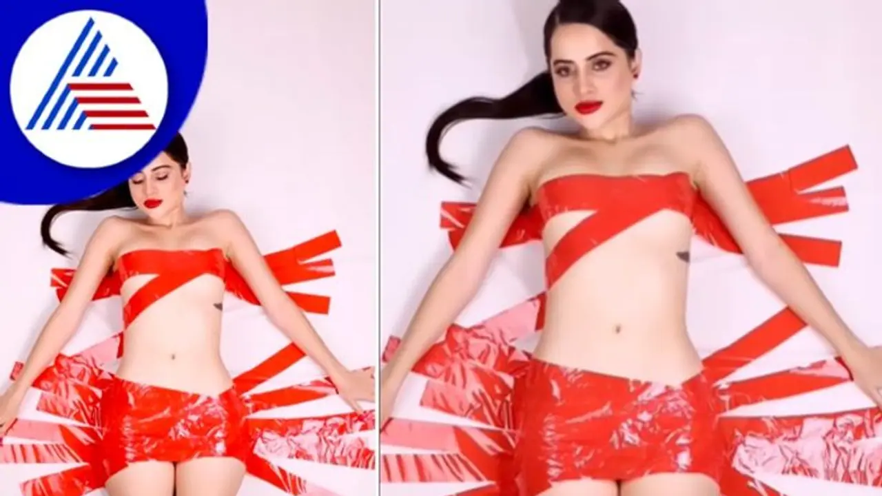 Urfi Javed ಬೆತ್ತಲಾಗಿ ಬಲೆಯಲ್ಲಿ ಸಿಕ್ಕಾಕೊಂಡ ನಟಿ; ಬಿಡಿಸೋಕೆ ನಾನ್ ರೆಡಿ ಎಂದು ಕಾಲೆಳೆದ ನೆಟ್ಟಿಗರು