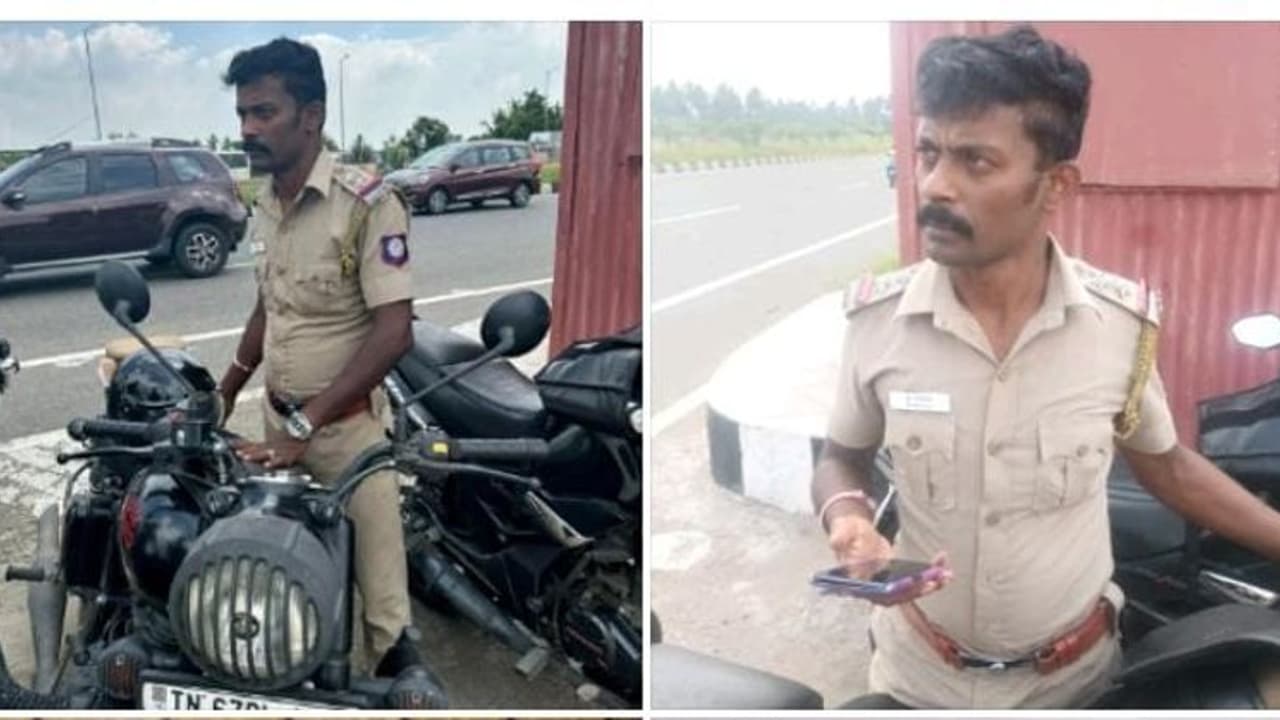 முதலமைச்சர் செல்லும் பாதையில் வாகன தணிக்கை..! வசூல் வேட்டையில் ஈடுபட்ட போலி எஸ் ஐ ?அதிரடியாக கைது செய்த போலீஸ் முதலமைச்சர் செல்லும் பாதையில் வாகன தணிக்கை..! வசூல் வேட்டையில் ஈடுபட்ட போலி எஸ் ஐ ?அதிரடியாக கைது செய்த போலீஸ்