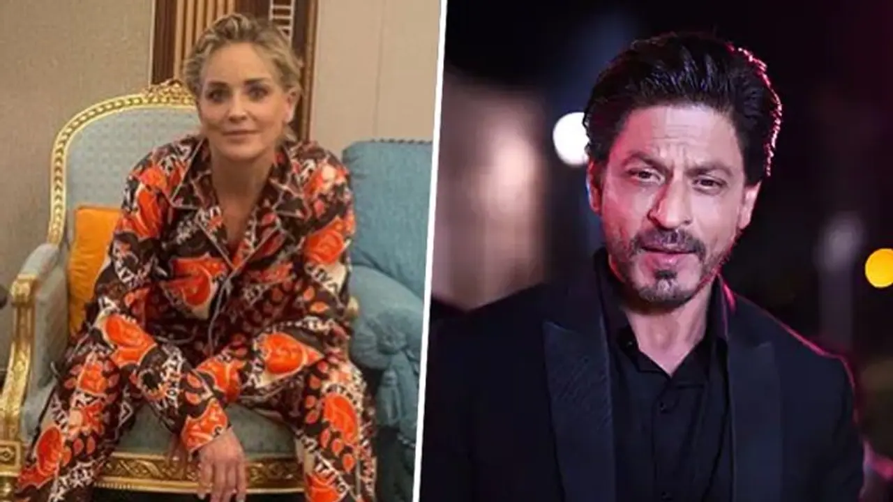 Sharon Stone's ultimate star struck moment after witnessing Shah Rukh Khan is just unmissable