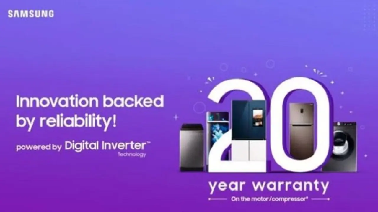 శాంసంగ్ కస్టమర్లకు గుడ్ న్యూస్.. ఒకటి కాదు రెండు కాదు ఇప్పుడు ఏకంగా వాటిపై 20 సంవత్సరాల వారంటీ.. శాంసంగ్ కస్టమర్లకు గుడ్ న్యూస్.. ఒకటి కాదు రెండు కాదు ఇప్పుడు ఏకంగా వాటిపై 20 సంవత్సరాల వారంటీ..