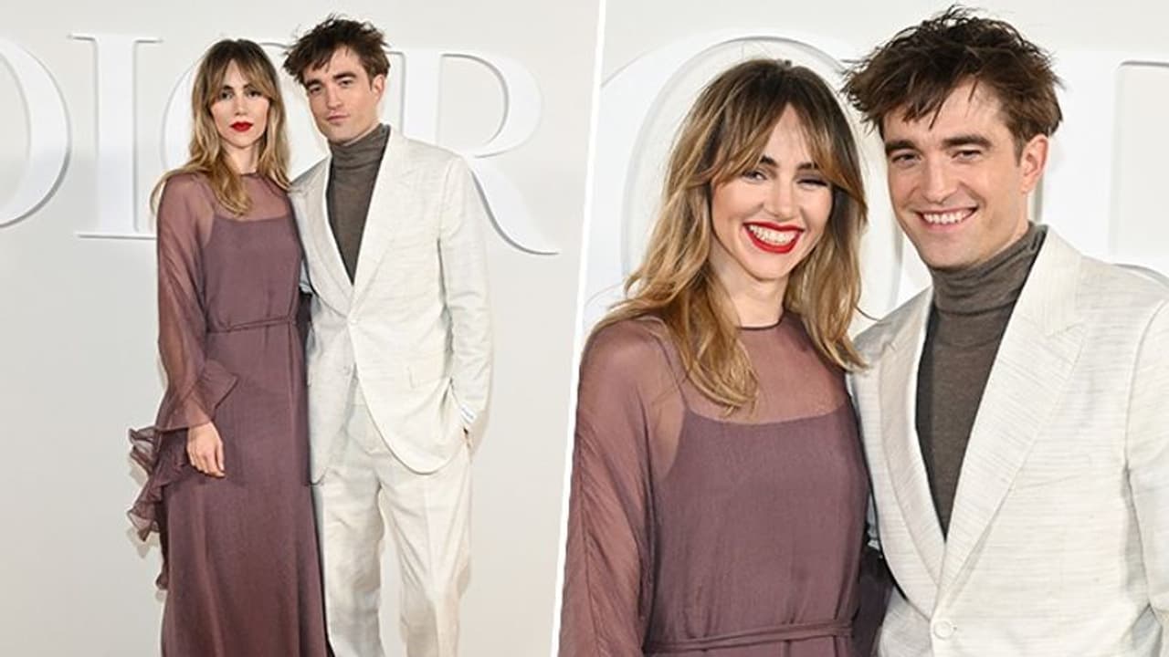 Robert Pattinson and Suki Waterhouse's official red carpet debut is unmissable Robert Pattinson and Suki Waterhouse's official red carpet debut is unmissable