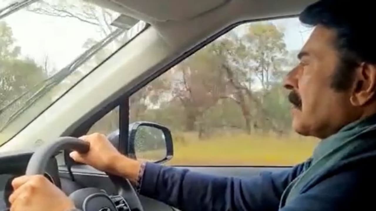 ഓസ്‍ട്രേലിയയില്‍ മമ്മൂട്ടി കാര്‍ ഓടിച്ചത് 2300 കിലോമീറ്റര്‍ വീഡിയോ