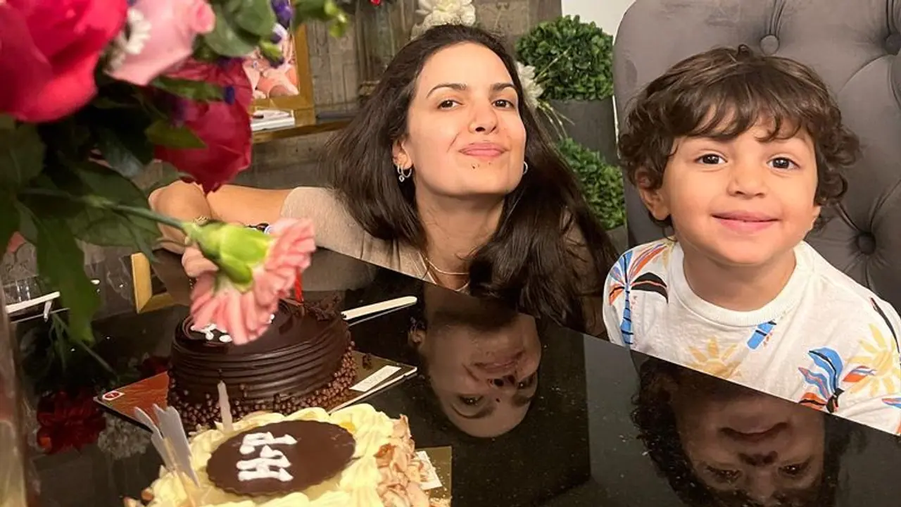 Hardik Pandya's wife Natasa Stankovic jams with son Agastya (WATCH)