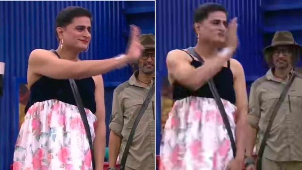 BBK9; ಫ್ರಾಕ್ ಹಾಕಿ ಡಾನ್ಸ್ ಮಾಡಿದ ಪ್ರಶಾಂತ್ ಸಂಬರಗಿ; ಯಾರೆ ನೀನು ಚೆಲುವೆ ಎಂದ ನೆಟ್ಟಿಗರು