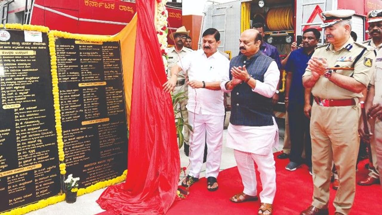 ಅತ್ಯಾಧುನಿಕ ಅಗ್ನಿಶಾಮಕ ಠಾಣೆ ಉದ್ಘಾಟನೆ ಮಾಡಿದ ಸಿಎಂ