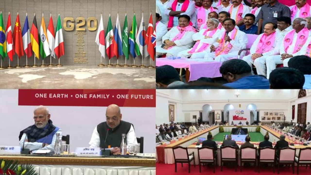 'തെലങ്കാന കുത്തകയാക്കാമെന്ന് ചന്ദ്രശേഖര് റാവു കരുതേണ്ട'; സര്വ്വകക്ഷിയോഗം ബഹിഷ്കരിച്ച ടിആര്എസിനെതിരെ ബിജെപി 'തെലങ്കാന കുത്തകയാക്കാമെന്ന് ചന്ദ്രശേഖര് റാവു കരുതേണ്ട'; സര്വ്വകക്ഷിയോഗം ബഹിഷ്കരിച്ച ടിആര്എസിനെതിരെ ബിജെപി