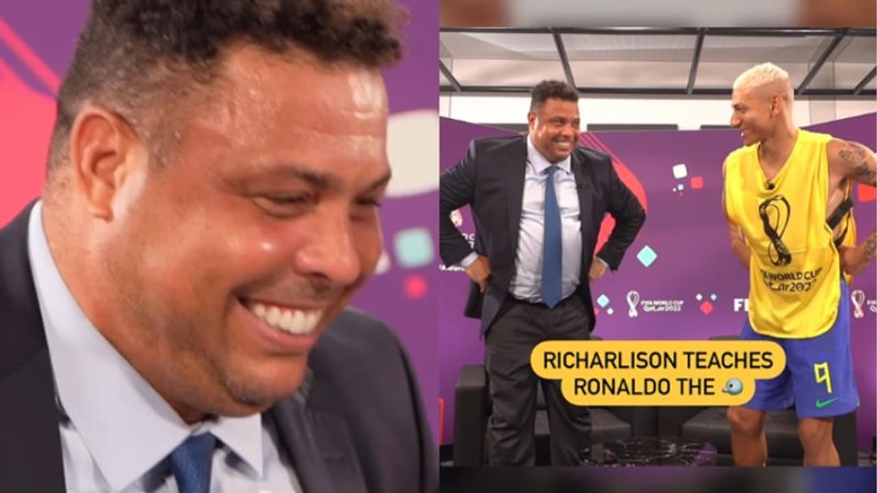 ഇത് ഡാന്സ് മാസ്റ്റർ റിച്ചു; സാക്ഷാല് റൊണാള്ഡോയെ 'പ്രാവാട്ടം' പഠിപ്പിച്ച് റിച്ചാർലിസണ് വീഡിയോ ഇത് ഡാന്സ് മാസ്റ്റർ റിച്ചു; സാക്ഷാല് റൊണാള്ഡോയെ 'പ്രാവാട്ടം' പഠിപ്പിച്ച് റിച്ചാർലിസണ് വീഡിയോ