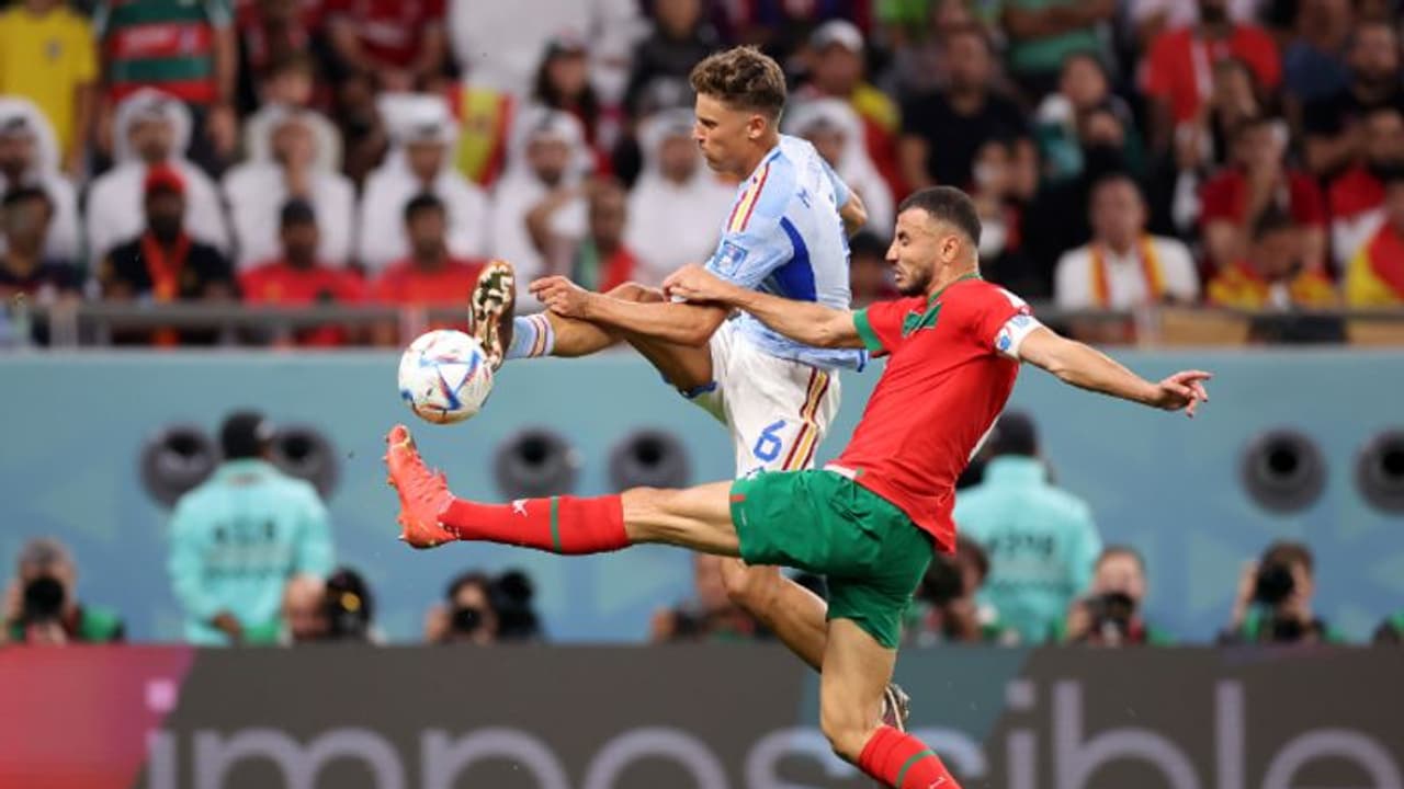 കാളക്കൂറ്റന്മാരെ വിറപ്പിച്ച് മൊറോക്കോ; കളി എക്സ്ട്രാ ടൈമിലേക്ക് കാളക്കൂറ്റന്മാരെ വിറപ്പിച്ച് മൊറോക്കോ; കളി എക്സ്ട്രാ ടൈമിലേക്ക്